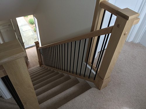 Staircase after