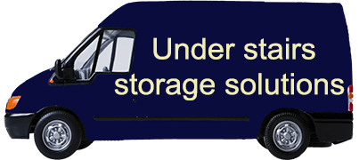 Under stairs storage solutions
